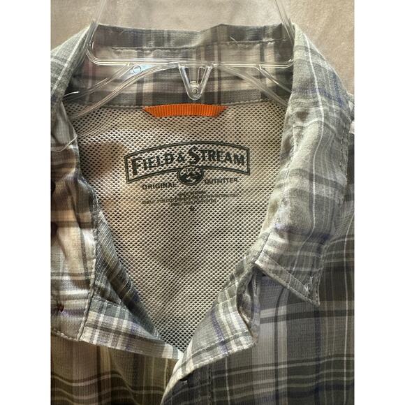 Field & Stream Men’s Plaid Outdoor Button-Up Shirt – Size M - Picture 5 of 5